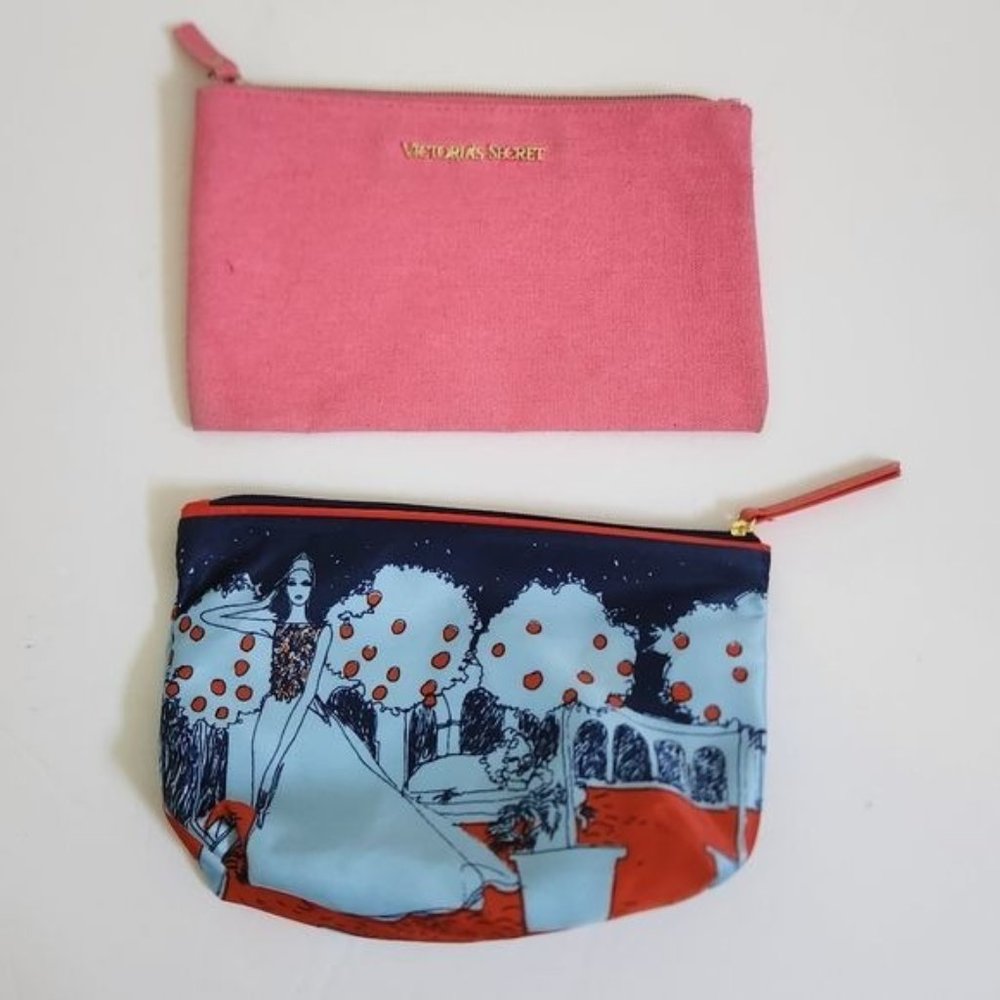 Victoria's Secret & Estée Lauder Cosmetic bag Bundle